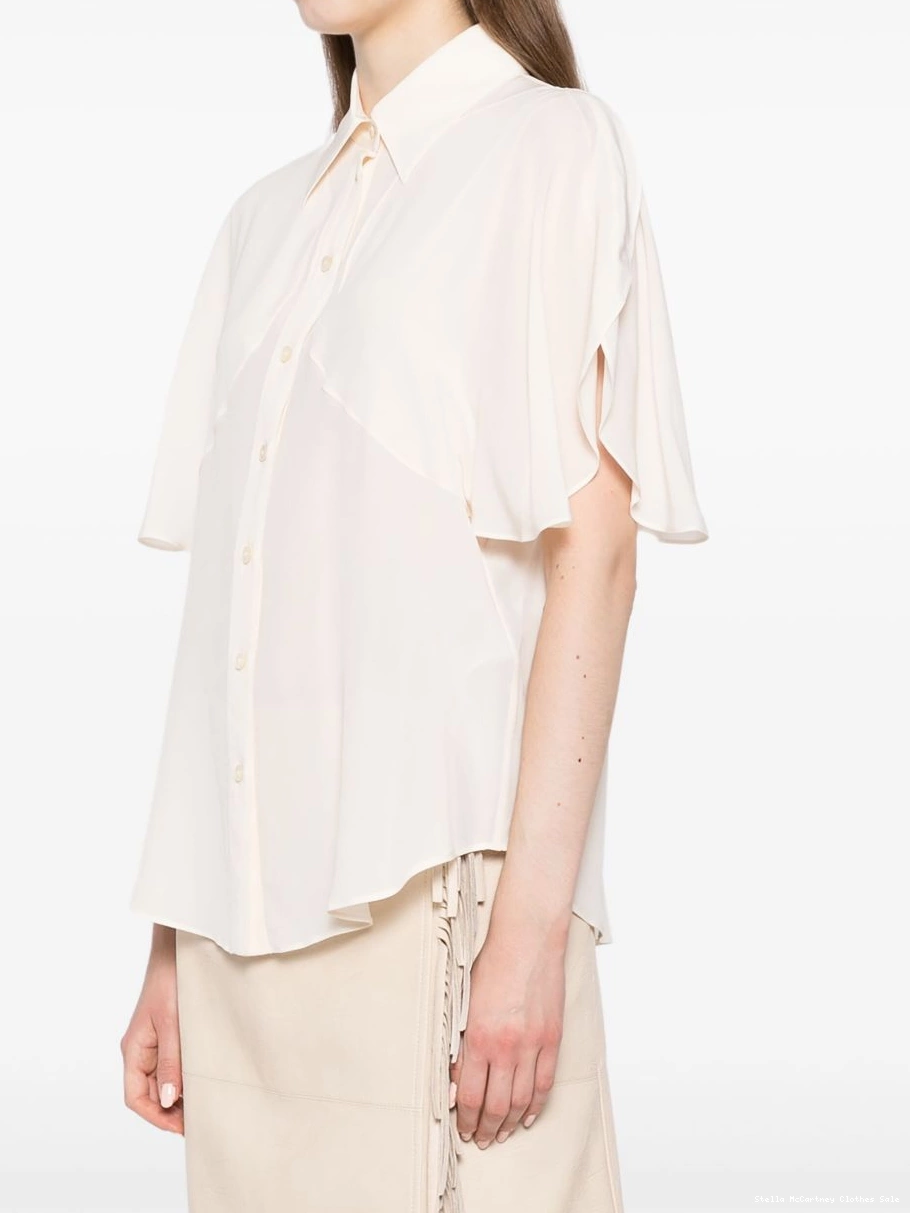 Affordable shirt Women Stella buttoned-up silk McCartney 0710